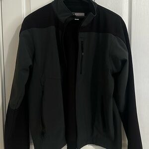 Men's Black and Gray Jacket/Oak Grove Choppers embroidered.